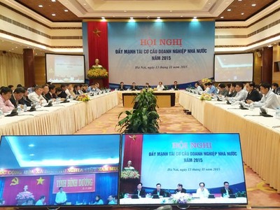 Hội nghị đẩy mạnh tái cơ cấu DNNN năm 2015