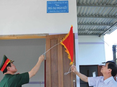 MBLand tài trợ Khánh Hòa xây 5 nhà đại đoàn kết