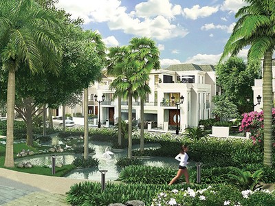 Phối cảnh cảnh quan Vinhomes Gardenia