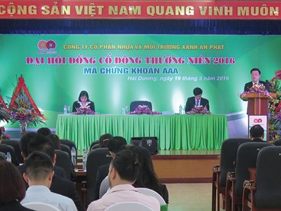 ĐHCĐ AAA đã thông qua phương án nới room cho NĐT nước ngoài lên 100%
