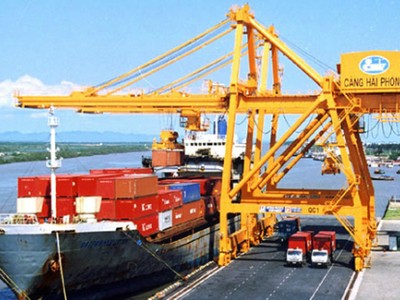 Khu vực cảng Hải Phòng- địa bàn thực hiện NSW đầu tiên trên cả nước. Ảnh minh hoạ. Nguồn: Internet