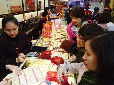 Mãi lực vàng vẫn cao dù giá vàng đang trong xu thế giảm