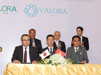 Nam Long cùng hai nhà đầu tư Nhật Bản là Hankyu Realty và Nishi Nippon Railroad ký kết hợp tác phát triển một dự án mới mang tên Fuji Residence