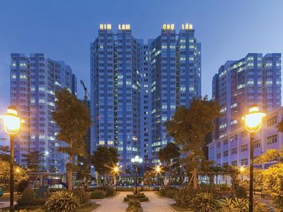 Toàn cảnh khu Chung cư cao cấp Him Lam Chợ Lớn, quận 6 - Khu căn hộ giành giải "căn hộ tốt nhất 2015" do BCI ASI trao tặng