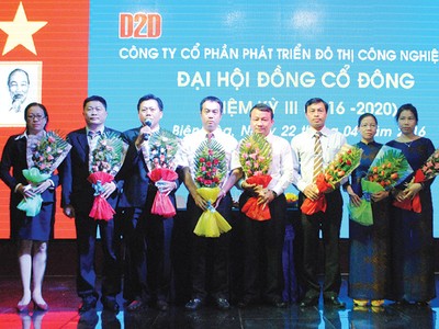 Ông Hồ Đức Thành tái đắc cử Chủ tịch HĐQT D2D