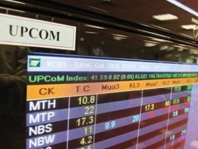 3 cổ phiếu mới lên UPCoM ngày 1/6