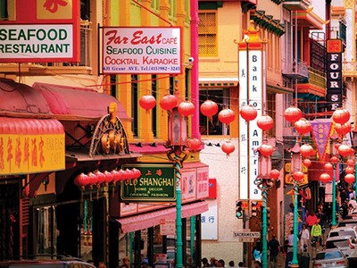 Một góc phố Tàu tại SanFrancisco (Mỹ)