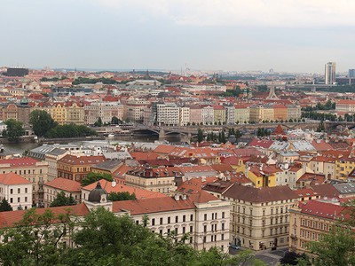 Toàn cảnh Praha nhìn từ trên cao