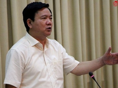 Ông Đinh La Thăng - Bí thư Thành ủy TP.HCM.