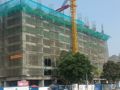 Hàng loạt dự án nhà giá rẻ tại Hoài Đức tung gói hỗ trợ lãi suất 0% cho đến khi bàn giao căn hộ. Ảnh: Phương Anh