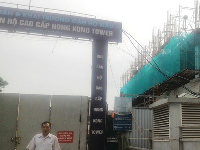 Dự án Hong Kong Tower nằm trong danh sạch còn nợ tiền thuế đất trong đợt công bố mới đây