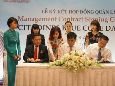 Ascott sẽ quản dự án Citadines Blue Cove Danang thuộc Khu phức hợp Hòa Bình Green Đà Nẵng của Hòa Bình Group.