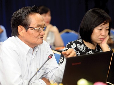 TS. Trần Du Lịch tại cuộc tọa đàm trực tuyến do Báo Đầu tư vừa tổ chức