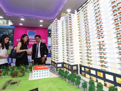 Những dự án hấp dẫn được giới thiệu tại hội chợ. Ảnh: Lê Toàn