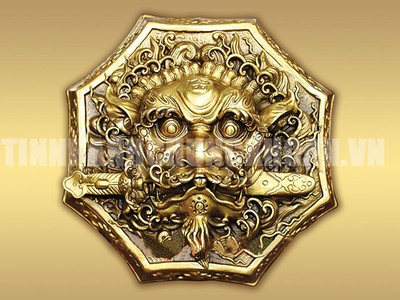 Trên các trang viết về phong thủy hiện nay, hổ phù thường có cái đầu giống hổ, trán rộng, mắt tròn, mũi sư tử, thường ngậm một thanh kiếm