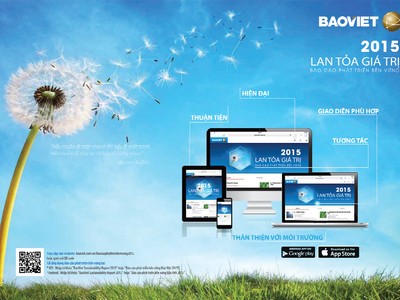 Báo cáo phát triển bền vững của BVH lập theo tiêu chuẩn GRI4 và được đảm bảo bởi bên thứ ba là Công ty kiểm toán PWC Việt Nam