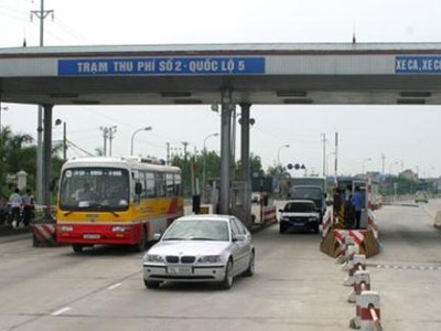 Trạm thu phí QL5 hoàn vốn cho cao tốc Hà Nội - Hải Phòng