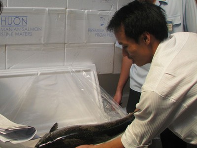 Mặt hàng thuộc đối tượng phải kiểm tra an toàn thực phẩm khi NK là rất nhiều. Ảnh: T.H

