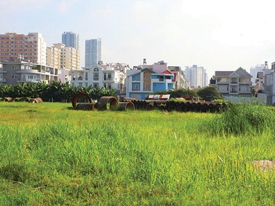 Khung giá đất do UBND các tỉnh, thành phố ban hành đang có khoảng cách rất lớn so với giá thị trường. Ảnh: Lê Toàn