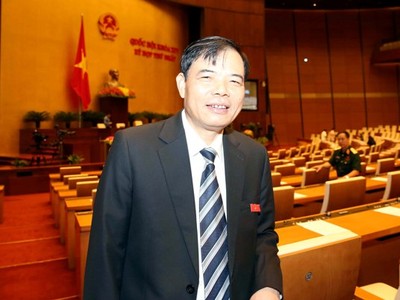 Bộ trưởng Bộ Nông nghiệp và Phát triển nông thôn Nguyễn Xuân Cường.  Ảnh: Đức Thanh