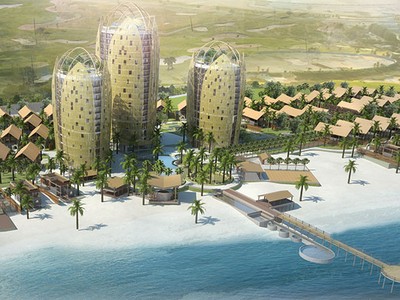 Phối cảnh dự án Khu nghỉ dưỡng Địa Trung Hải miền Viễn Đông do Dream House làm chủ đầu tư