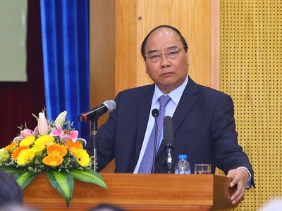 Thủ tướng Nguyễn Xuân Phúc (Ảnh: Dũng Minh)