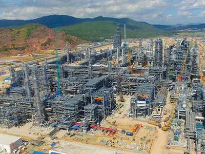 Dự án Liên hợp lọc hóa dầu Nghi Sơn đang về đích	