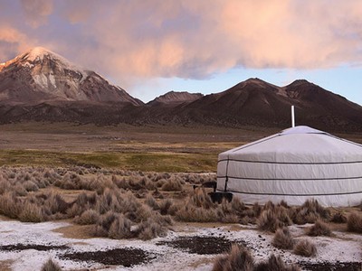 Một trại nghỉ tại dãy Andes, Bolivia