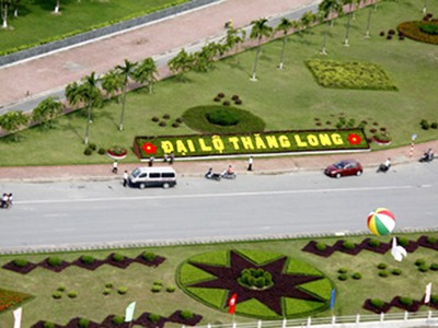 Diện tích đất nghiên cứu quy hoạch khu chức năng đô thị Nam Đại lộ Thăng Long là 750.296m2 với dân số khoảng 10.000 người.