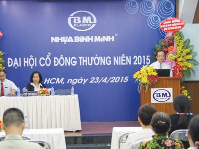 Đặt chỉ tiêu kinh doanh tăng trưởng so với năm trước và hoàn thành vượt mức kế hoạch đã trở thành truyền thống đẹp ở Nhựa Bình Minh 