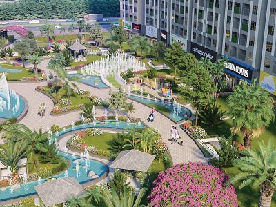 Những căn hộ ngập tràn hoa lá, gần gũi với thiên nhiên tại Imperia Sky Garden