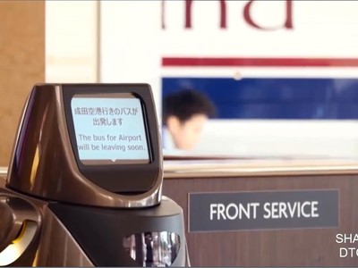 Robot HOSPI của Panasonic  có thể hiểu được yêu cầu của khách hàng