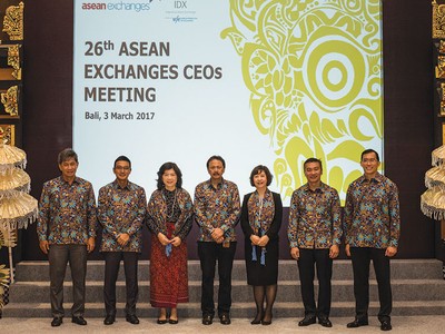 Lãnh đạo các Sở Giao dịch chứng khoán ASEAN họp tại Indonesia ngày 2 - 3/3/2017
