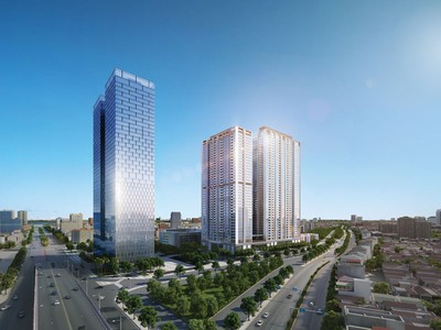 Phối cảnh tổng thể Vinhomes Metropolis