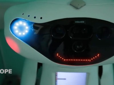 CASPER, robot thân thiện với bệnh nhân