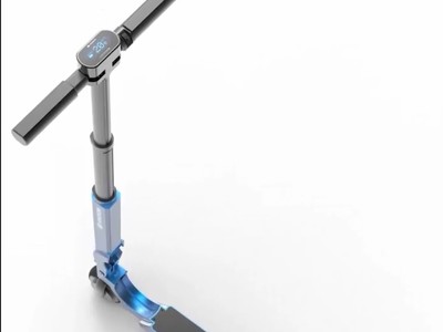 Xe điện nhỏ gọn, có thể gập lại chỉ bằng một tay của HYUNDAI