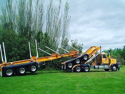 Xe đầu kéo có khả năng gấp gọn