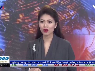 Bản tin tài chính kinh doanh trưa 25-4