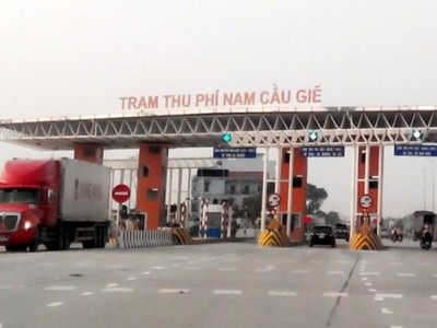 Trạm thu phí Nam Cầu Giẽ hoàn vốn cho Dự án tuyến tránh Phủ Lý