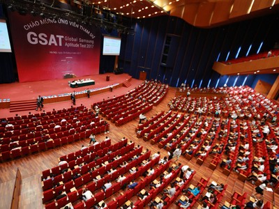Hàng ngàn thí sinh dự thi GSAT của Samsung tại Việt Nam