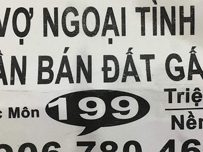 Các cò đất nghĩ ra rất nhiều chiêu trò, thậm chí phản cảm để mới chào người mua đất nền. Ảnh: Gia Huy
