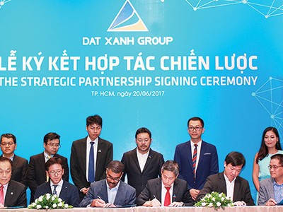 Đất Xanh ký kết hợp tác chiến lược với gần 20 đối tác