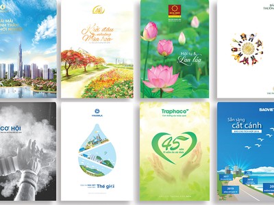 Có rất nhiều nét đẹp được thể hiện trong các báo cáo thường niên năm nay, đặc biệt là thông điệp từ các đơn vị dẫn đầu 