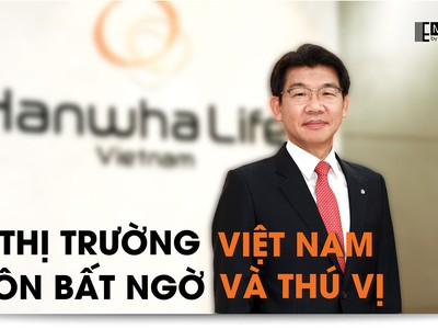 CEO Hanwha Life Việt Nam Back Jong Kook: Thị trường Việt Nam luôn bất ngờ và thú vị