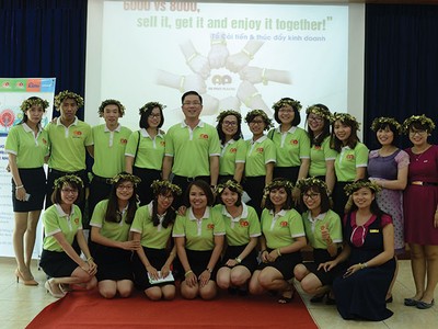 Nhân sự AAA đều là những người trẻ tuổi, có nhiệt huyết và hoài bão lớn