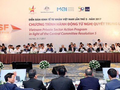 Thủ tướng Nguyễn Xuân Phúc mở đầu Diễn đàn Kinh tế tư nhân (VPSF)