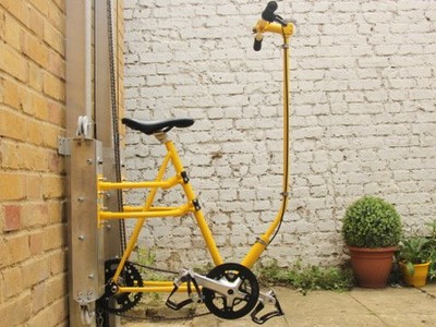 Vycle, mẫu xe đạp lên xuống nhà cao tầng thay thang máy