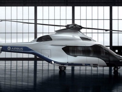 Siêu trực thăng Airbus H160-toàn thân composite