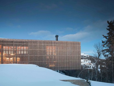 Cabin Kvitfjell: Tổ ấm giữa băng giá