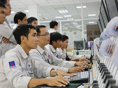 Phòng điều khiển trung tâm - Nhà máy Đạm Cà Mau